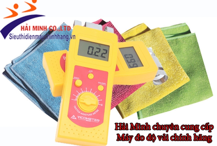 Máy đo độ ẩm vải - thiết bị không thể thiếu trong ngành may mặc