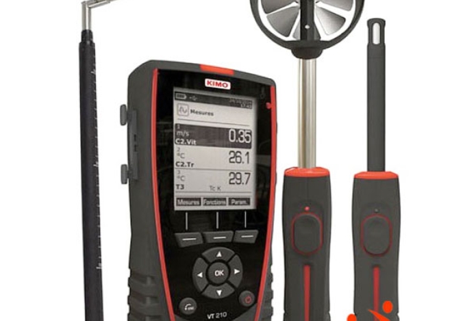 Máy đo tốc độ gió Kimo VT210 cực nhạy và đa chức năng