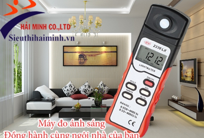 3 lí do để sắm ngay một chiếc máy đo cường độ ánh sáng