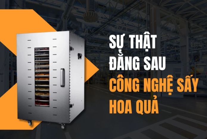 Sự thật đằng sau công nghệ sấy hoa quả