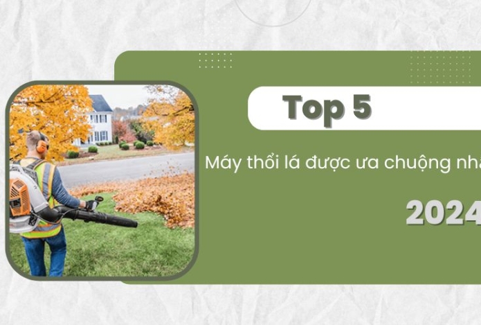 Khám phá top 5 máy thổi lá được ưa chuộng nhất hiện nay