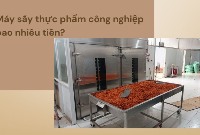 Máy sấy thực phẩm công nghiệp bao nhiêu tiền?