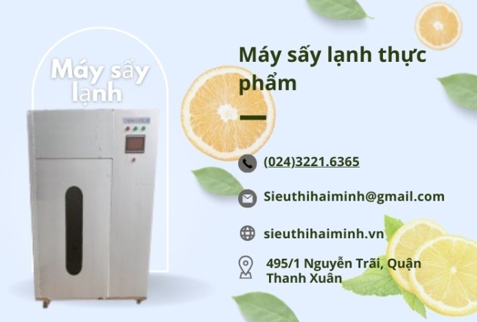 Máy Sấy Lạnh Thực Phẩm Có Gì Đặc biệt?