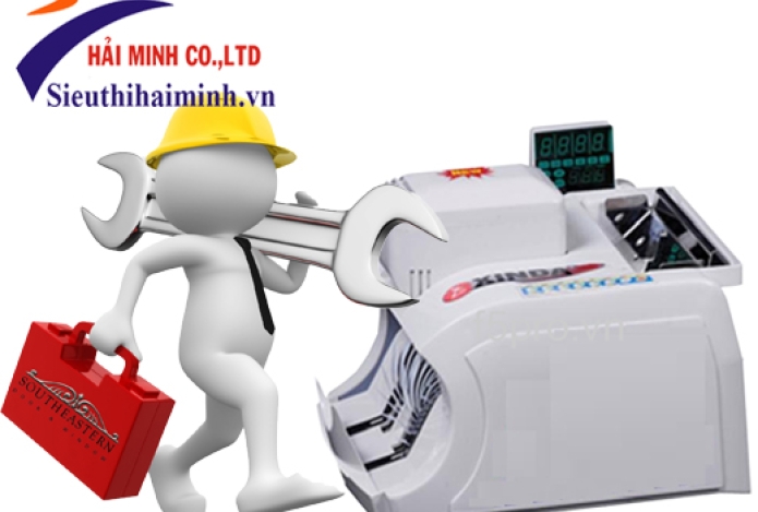Cách Xử Lí Máy Đếm Tiền Xinda 2166F Khi Gặp Vấn Đề