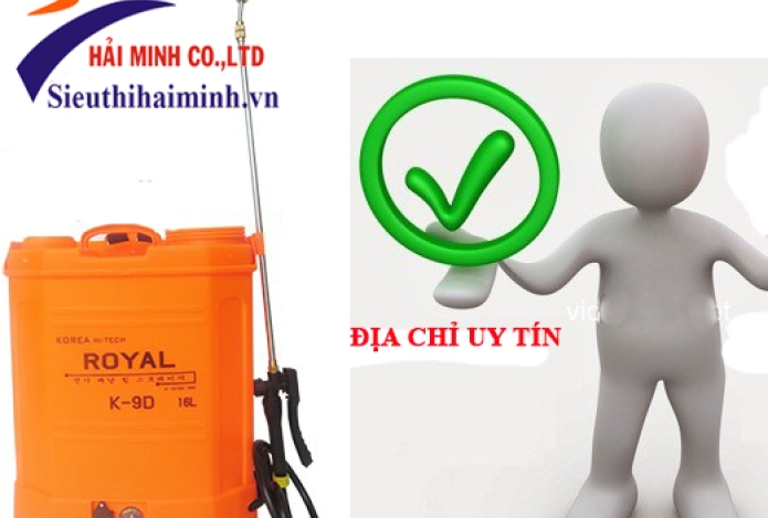 Địa Chỉ Mua Máy Phun Thuốc Royal K – 9D Uy Tín