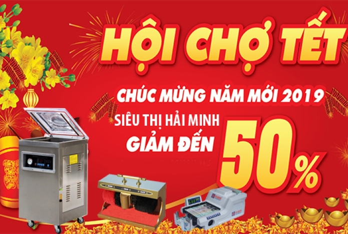 RỘN RÀNG “HỘI CHỢ TẾT” ƯU ĐÃI LÊN TỚI 50% TẠI HẢI MINH