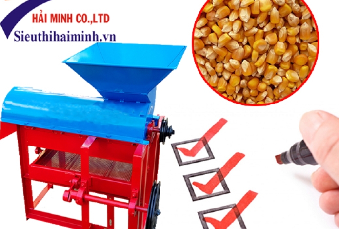 Lợi ích khi dùng máy tách hạt ngô sàng rung HMR 700A