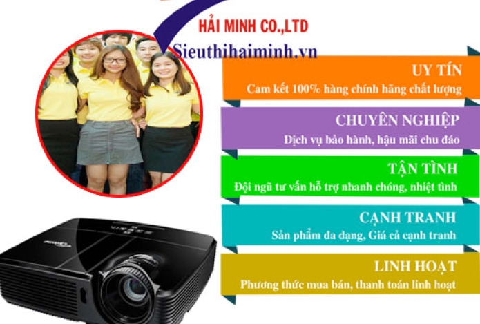 Siêu Thị Hải Minh- Địa Chỉ Cung Cấp Máy Chiếu Uy Tín Trên Toàn Quốc