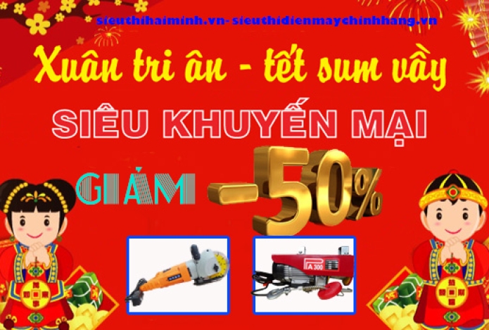 Vui Xuân Kỳ Hợi Nhận Lì Xì Khủng Cùng Siêu Thị Hải Minh