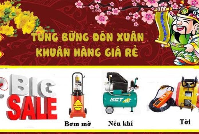 Tưng Bừng Đón Xuân Khuân Hàng Giá Rẻ