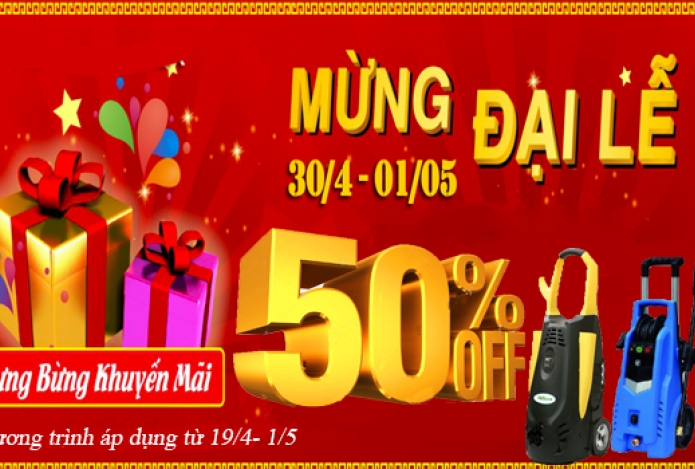 Siêu Ưu Đãi- Siêu Khuyễn Mãi Mừng Đại Lễ 30/4- 1/5