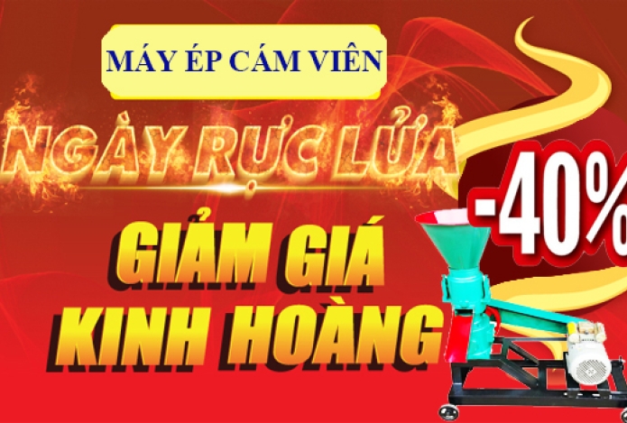 BOM TẤN KHUYẾN MẠI TỚI 40% MÁY ÉP CÁM VIÊN TẠI SIÊU THỊ HẢI MINH