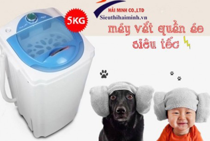 Siêu thị Hải Minh- địa chỉ cung cấp máy vắt quần áo tin cậy