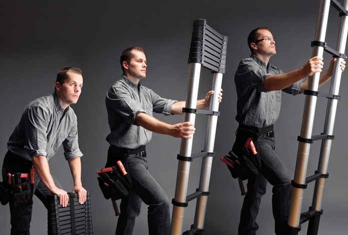 Thang nhôm rút gọn và những ứng dụng trong đời sông hiện đại.