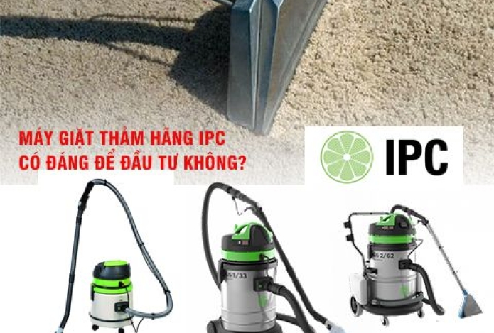 Máy giặt thảm của hãng IPC có đáng để đầu tư không?