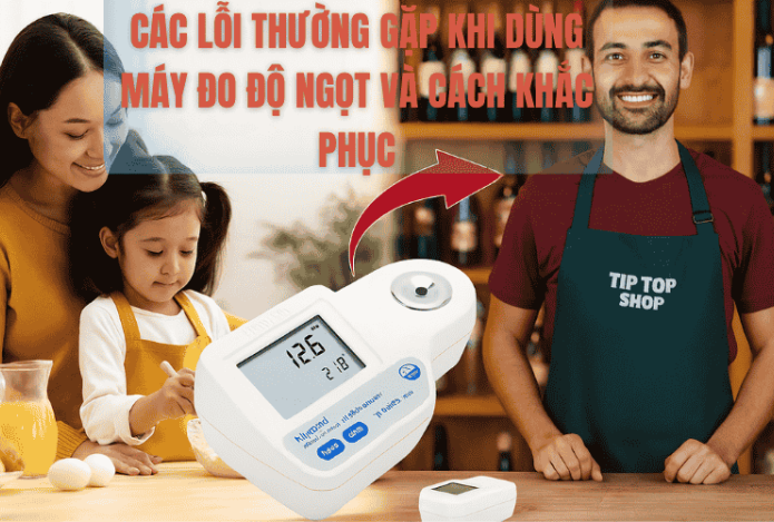 Các Lỗi Thường Gặp Khi Dùng Máy Đo Độ Ngọt Và Cách Khắc Phục