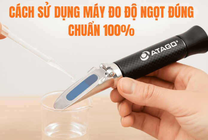 Cách Sử Dụng Máy Đo Độ Ngọt Đúng Chuẩn 100%
