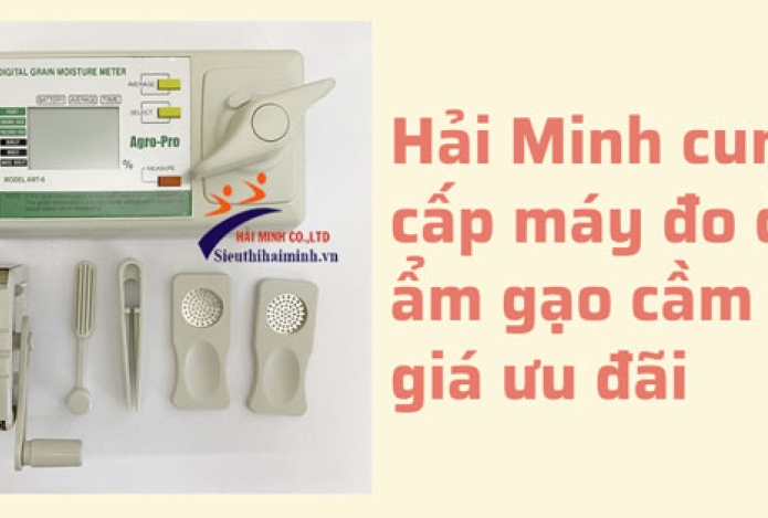 Hải Minh cung cấp máy đo độ ẩm gạo cầm tay giá ưu đãi