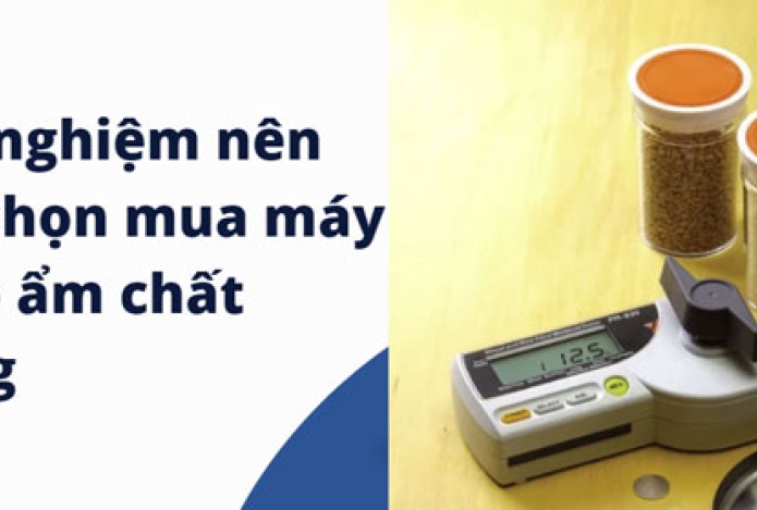 Kinh nghiệm nên biết chọn mua máy đo độ ẩm chất lượng