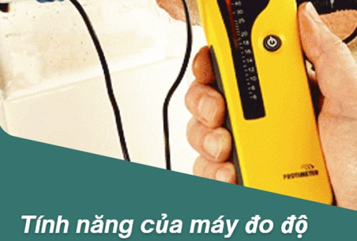 Tính năng của máy đo độ ẩm và ứng dụng của nó trong đời sống