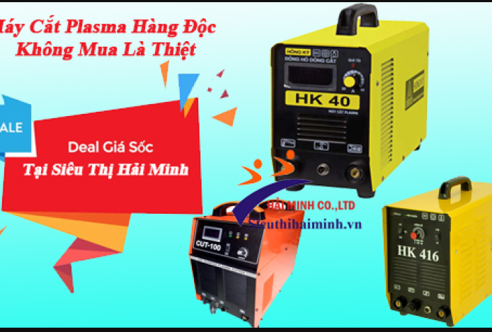 Mua Máy Cắt Plasma Nhận Ngay Ưu Đãi Cực Shock