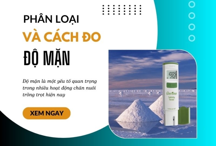 Phân loại độ mặn và cách đo độ mặn đúng cách
