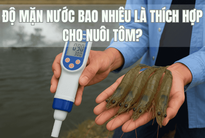Độ Mặn Nước Bao Nhiêu Là Thích Hợp Cho Nuôi Tôm?