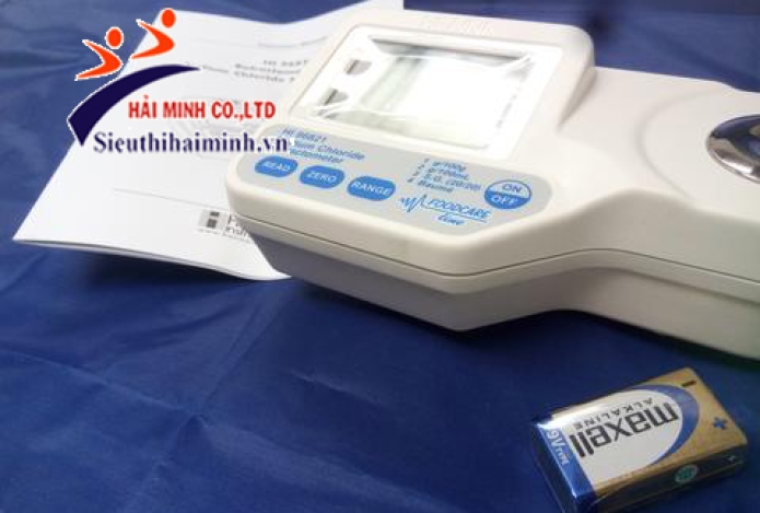 Mua máy đo độ mặn cầm tay Hanna tại Cà Mau?