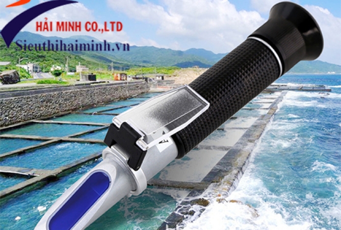 Máy đo độ mặn cầm tay tốt nhất trong nuôi tôm