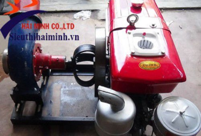 Chạy thử máy bơm nước diesel - bơm nhanh, chất lượng