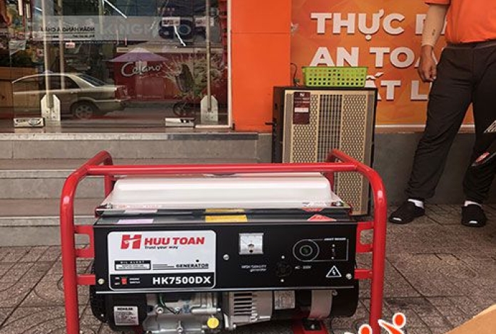 Tiếp tục giao con máy phát điện Hữu Toàn Kohler HK7500DX siêu hot