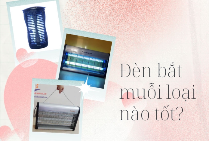 Đèn bắt muỗi loại nào tốt?