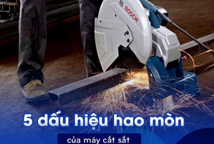 5 Dấu Hiệu Hao Mòn Của Máy Cắt Sắt Bạn Không Nên Bỏ Qua