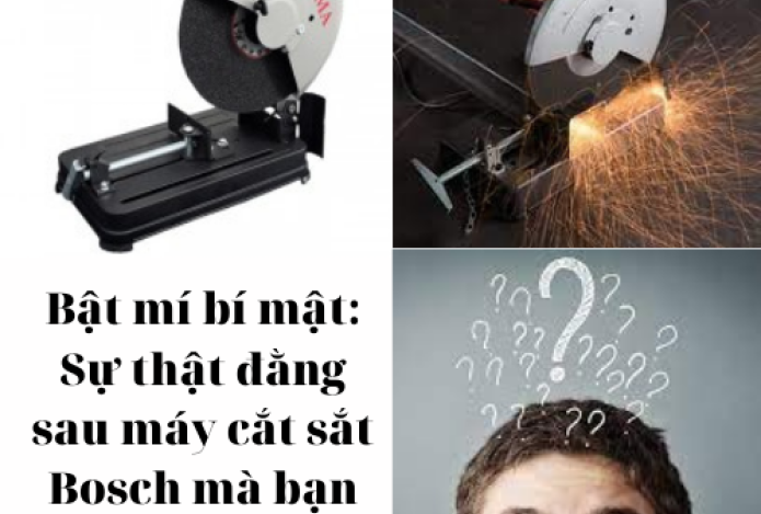 Bật mí bí mật: Sự thật đằng sau máy cắt sắt Bosch mà bạn không ngờ