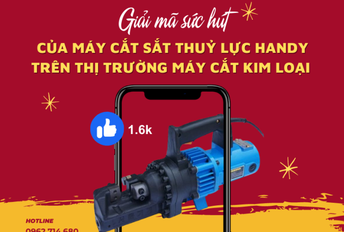 Giải Mã Sức Hút Của Máy Cắt Sắt Thuỷ Lực Handy Trên Thị Trường Máy Cắt Kim Loại