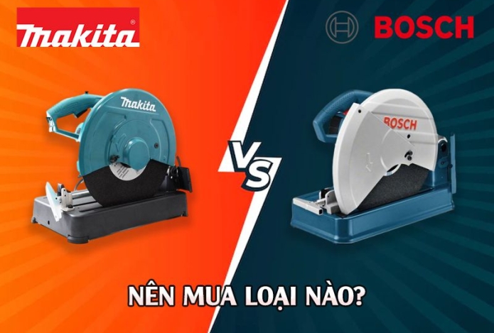 Máy Cắt Sắt Bàn Makita Và Máy Cắt Sắt Bàn Bosch Nên Mua Loại Nào?