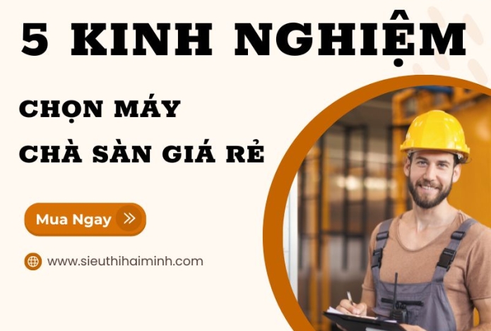 5 Kinh Nghiệm Chọn Máy Chà Sàn Giá Rẻ Cho Văn Phòng