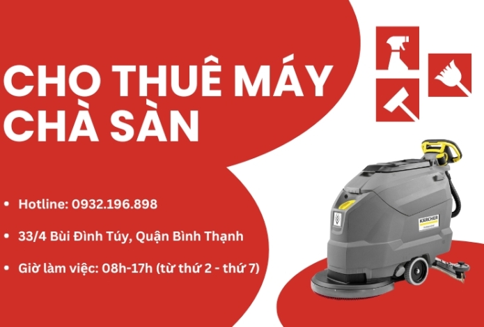 Cho Thuê Máy Chà Sàn - Bí Quyết Lựa Chọn