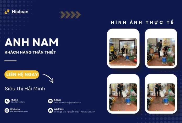 Hải Minh Nhận Sửa Máy Chà Sàn Cho Khách Lẻ Tại Hà Nội