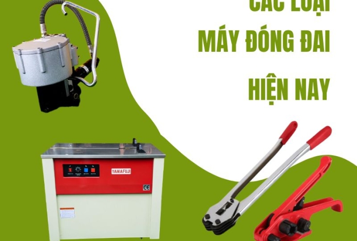 Giải Đáp Các Loại Máy Đóng Đai Thùng Trên Thị Trường Hiện Nay