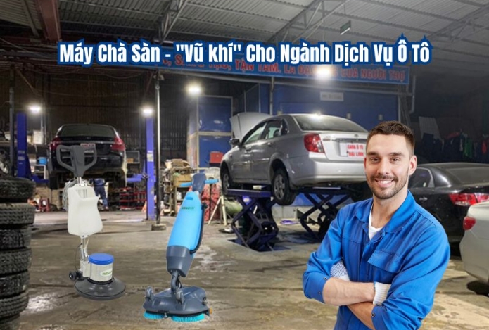 Máy Chà Sàn - 
