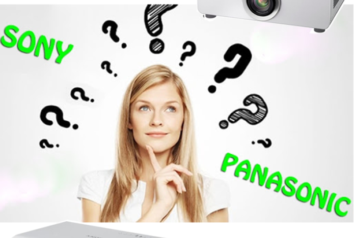 Sự Khác Biệt Giữa Máy Chiếu Thuộc Hai Thương Hiệu Panasonic Và Sony