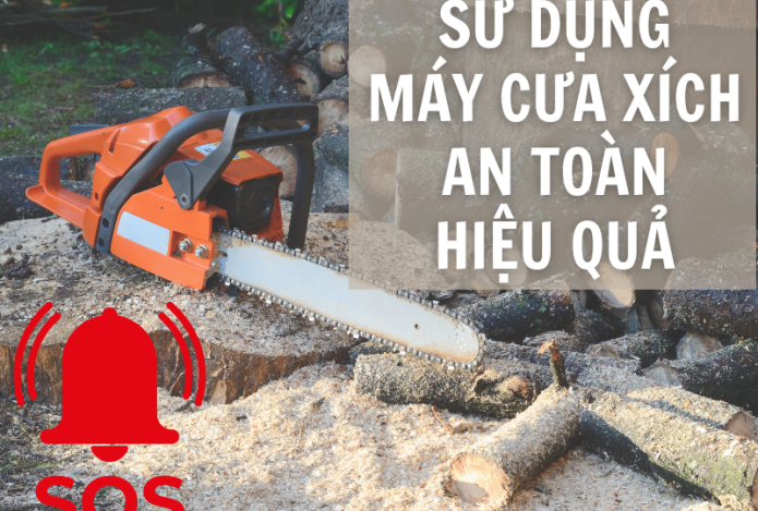 Lưu Ý Để Sử Dụng Máy Cưa Xích Đảm Bảo An Toàn, Hiệu Quả
