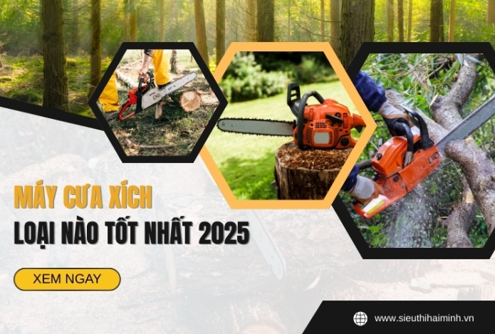 Máy Cưa Xích Loại Nào Tốt Nhất - Cập Nhật 2025