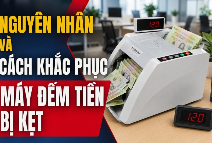Nguyên Nhân Và Cách Khắc Phục Máy Đếm Tiền Bị Kẹt Dễ Dàng