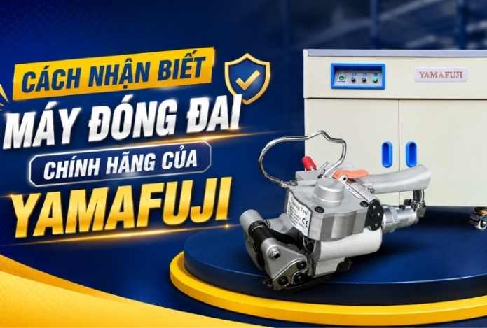 Cách nhận biết Máy Đóng Đai Chính Hãng Của Yamafuji
