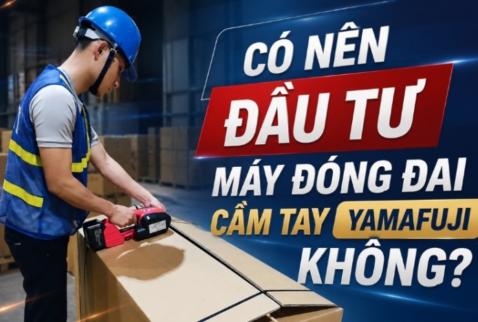 Có nên đầu tư máy đóng đai cầm tay Yamafuji không?