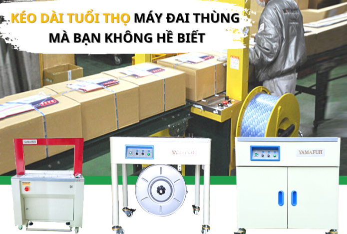 Kéo Dài Tuổi Thọ Của Máy Đai Thùng Mà Bạn Không Hề Biết