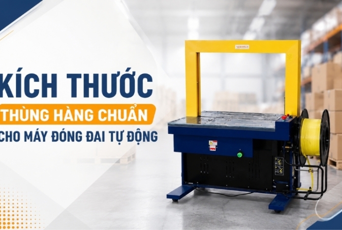 Kích Thước Thùng Hàng Chuẩn Cho Máy Đóng Đai Tự Động