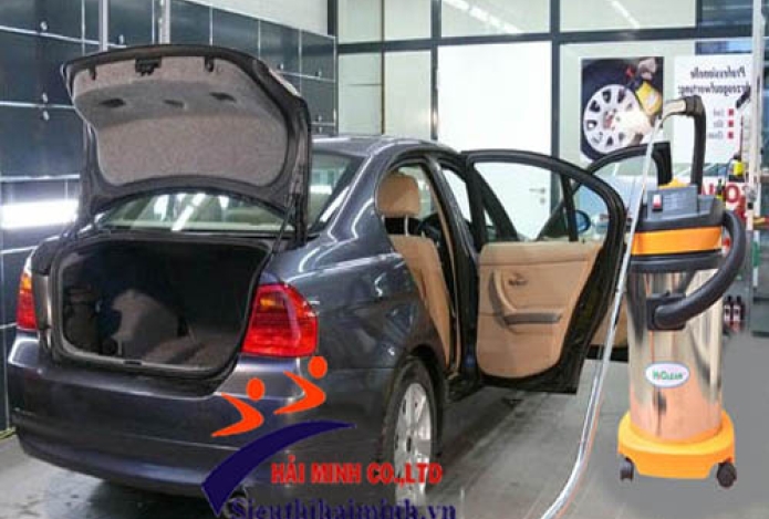 Cách chọn máy hút bụi công nghiệp làm sạch xe hơi